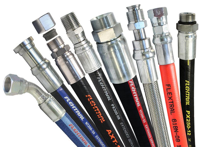 Hydraulic hoses and fittings